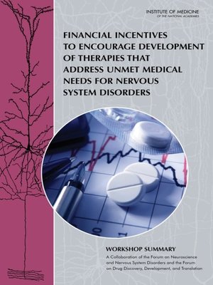 cover image of Financial Incentives to Encourage Development of Therapies That Address Unmet Medical Needs for Nervous System Disorders